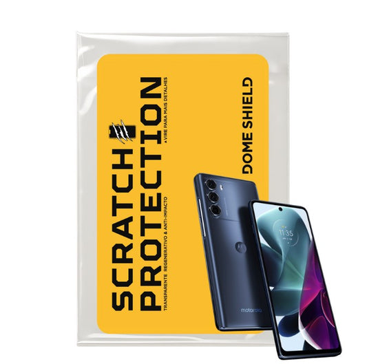 Película PPF Celular Proteção Premium Anti-Riscos, Resistente e Regenerativo – Linha Moto G200 | Dome Shield