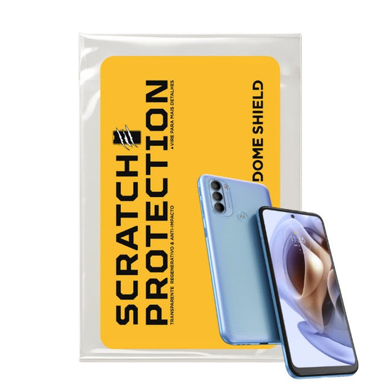 Película PPF Celular Proteção Premium Anti-Riscos, Resistente e Regenerativo – Linha Moto G31 | Dome Shield