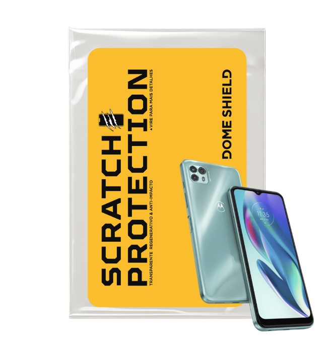 Película PPF Celular Proteção Premium Anti-Riscos, Resistente e Regenerativo – Linha Moto G50 | Dome Shield