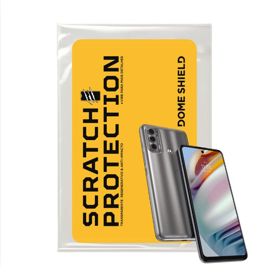 Película PPF Celular Proteção Premium Anti-Riscos, Resistente e Regenerativo – Linha Moto G60 | Dome Shield