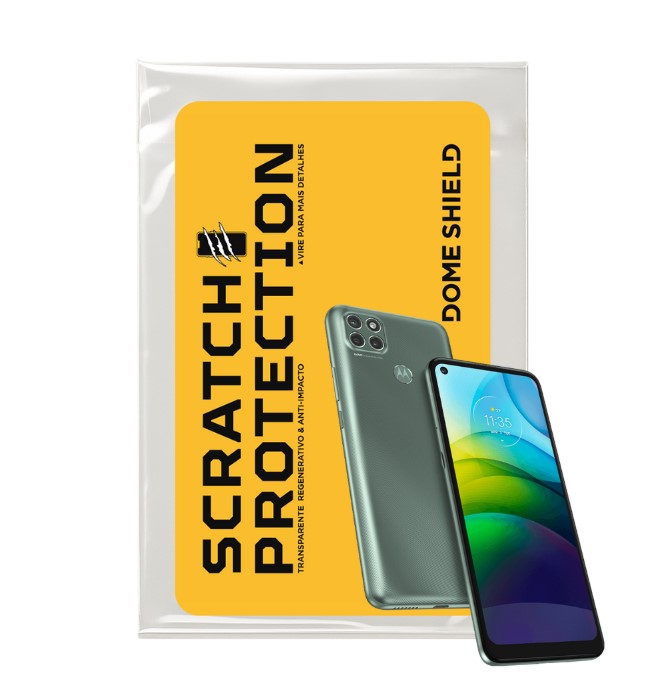 Película PPF Celular Proteção Premium Anti-Riscos, Resistente e Regenerativo –Linha Moto G9 | Dome Shield