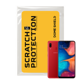 Película PPF Celular Proteção Premium Anti-Riscos, Resistente e Regenerativo – Linha Galaxy A20 | Dome Shield