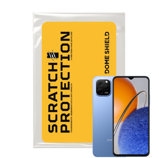 Película PPF Celular Proteção Premium Anti-Riscos, Resistente e Regenerativo – Linha Huawei Y | Dome Shield