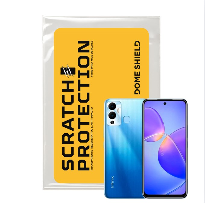 Película PPF Celular Proteção Premium Anti-Riscos, Resistente e Regenerativo – Linha Note 12 Series | Dome Shield