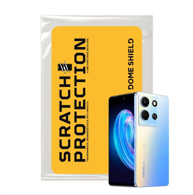 Película PPF Celular Proteção Premium Anti-Riscos, Resistente e Regenerativo – Linha Note 30 Series | Dome Shield