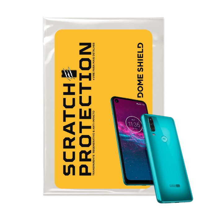 Película PPF Celular Proteção Premium Anti-Riscos, Resistente e Regenerativo – Linha Moto One | Dome Shield