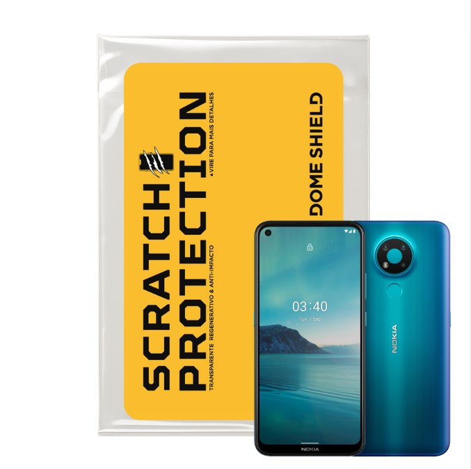 Película PPF Celular Proteção Premium Anti-Riscos, Resistente e Regenerativo – Linha Nokia 3 Series | Dome Shield