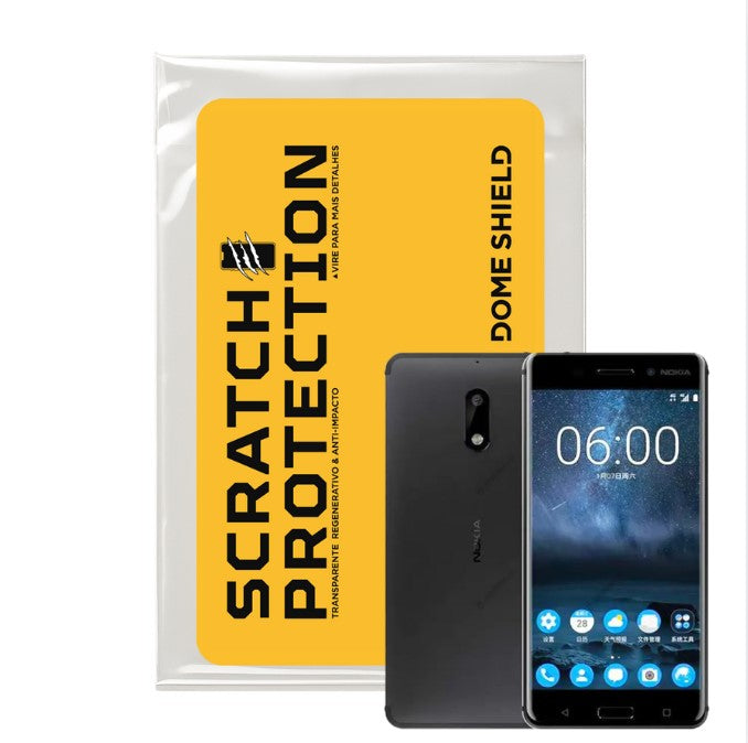 Película PPF Celular Proteção Premium Anti-Riscos, Resistente e Regenerativo – Linha Nokia 6 Series | Dome Shield