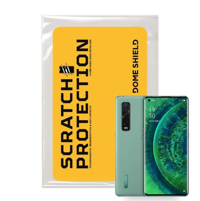 Película PPF Celular Proteção Premium Anti-Riscos, Resistente e Regenerativo – Linha Find X2 Series | Dome Shield