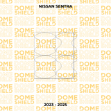 Kit PPF Película de Proteção Premium Maçaneta e Cantos de Porta - Nissan Sentra | Dome Shield