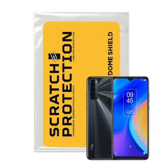 Película PPF Celular Proteção Premium Anti-Riscos, Resistente e Regenerativo – Linha TCL 20 Series | Dome Shield