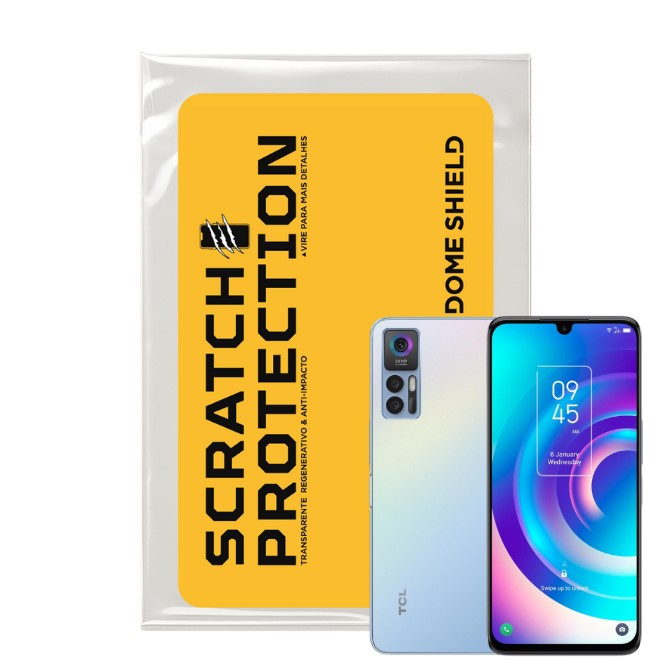 Película PPF Celular Proteção Premium Anti-Riscos, Resistente e Regenerativo – Linha TCL 30 Series | Dome Shield