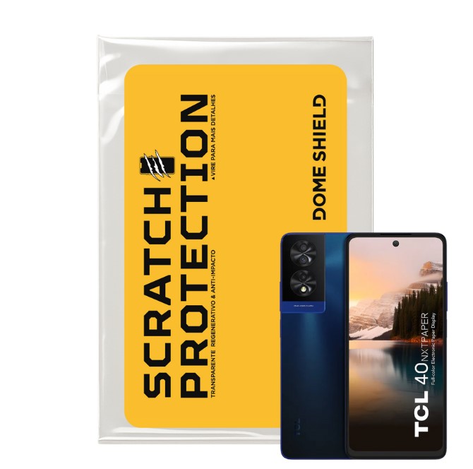 Película PPF Celular Proteção Premium Anti-Riscos, Resistente e Regenerativo – Linha TCL 40 Series | Dome Shield