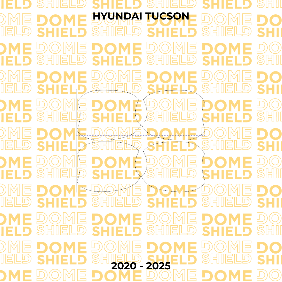 Kit PPF Película de Proteção Premium Maçaneta, Cantos de Porta e Soleira - Hyundai Tucson | Dome Shield